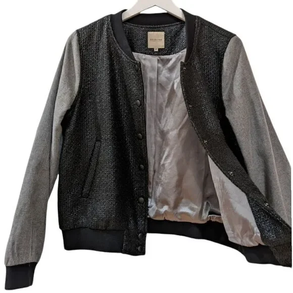 Selected Femme Jeans Women's Varsity Jacket Size 36 Style Melissa LS-Jacket-FJ - Picture 3 of 8